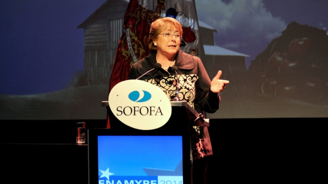 Bachelet: Fiscalizaremos a quienes se puedan disfrazar de pequeños empresarios