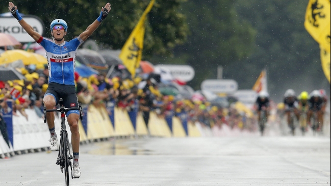 Navardauskas logró la primera victoria de etapa lituana en la historia del Tour