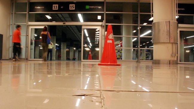 Balacera terminó con dos heridos en la estación intermodal La Cisterna