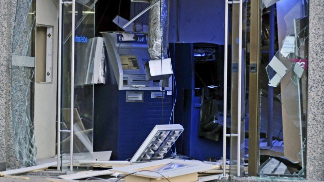 Delincuentes robaron cajero automático en Puchuncaví