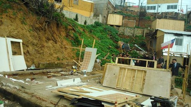 Intendencia desarmó casa de emergencia a falso damnificado de Valparaíso