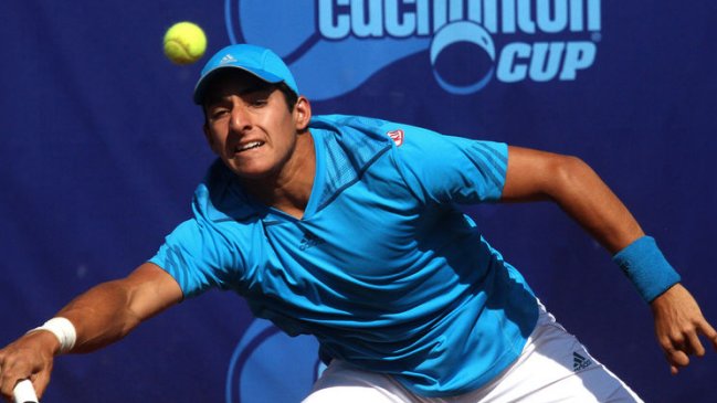 Christian Garín triunfó en la primera ronda de la qualy del Challenger de San Marino