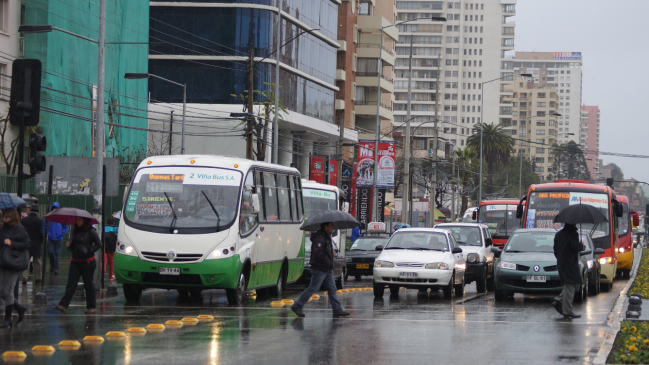 Transporte público de Valparaíso llamó a paro este martes