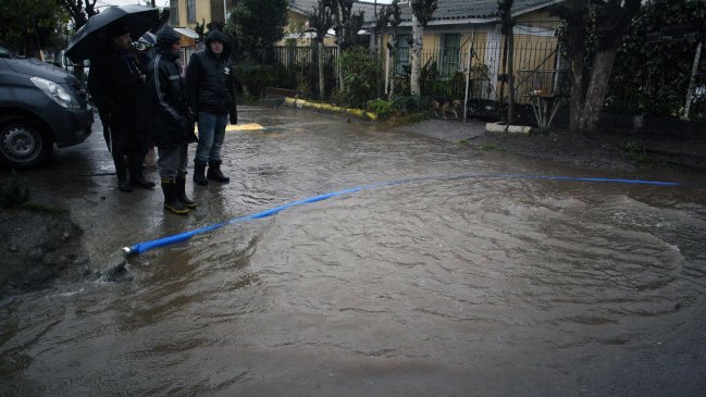 Sistema frontal dejó 464 damnificados en el sur de Chile