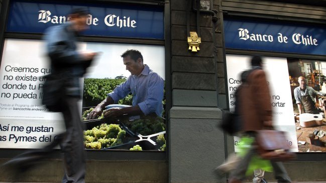 Banca chilena ganó 2.249 millones de dólares en primer semestre de 2014