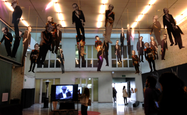 Inauguraron exposición gráfica y plástica de Nicanor Parra