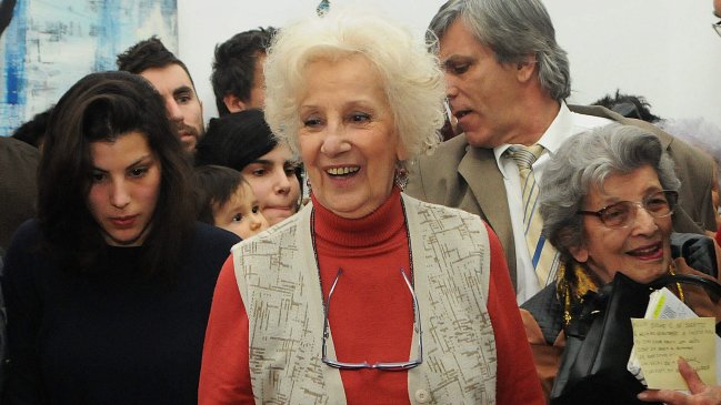 Familia relató primer encuentro de Estela de Carlotto con su nieto