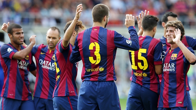 FC Barcelona aplastó como visitantes a HJK Helsinki sin Claudio Bravo