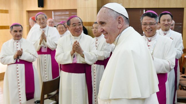 Papa Francisco llamó a las dos Coreas a buscar la paz y la reconciliación