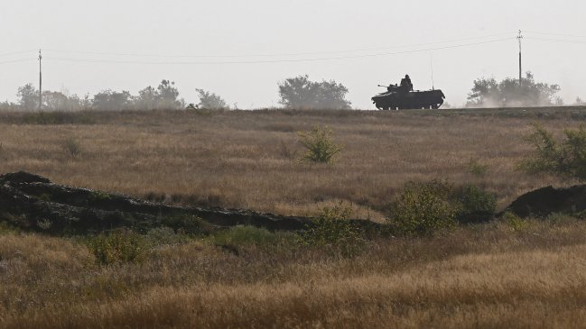 Suecia denunció el ingreso de vehículos militares rusos a Ucrania