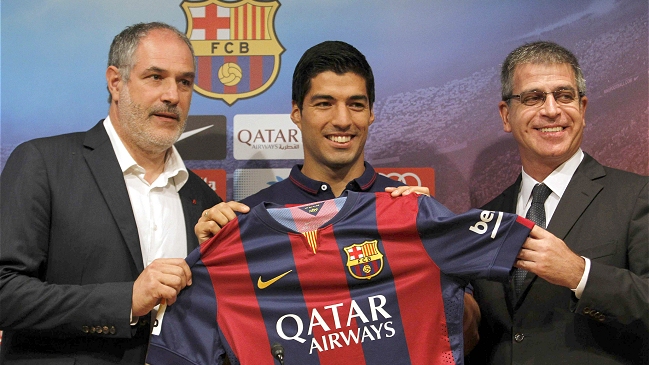 FC Barcelona presentó a Luis Suárez