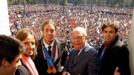   El recibimiento que tuvieron Massú y González tras hacer historia en Atenas 