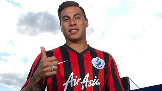 Eduardo Vargas fue confirmado como el sexto refuerzo de Queens Park Rangers