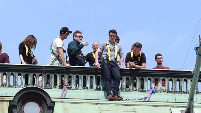 Tom Cruise rueda en Viena escenas de la quinta entrega de 