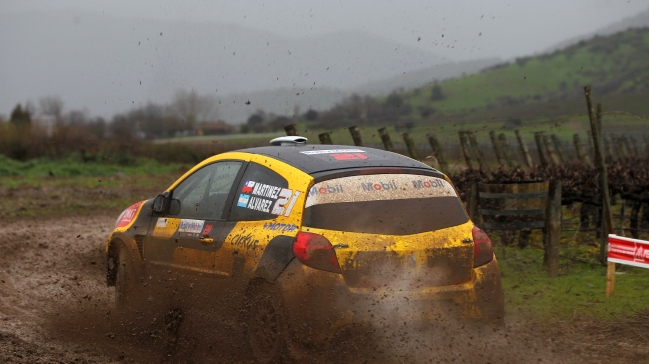 Jorge Martínez ganó la jornada sabatina del Rally Mobil