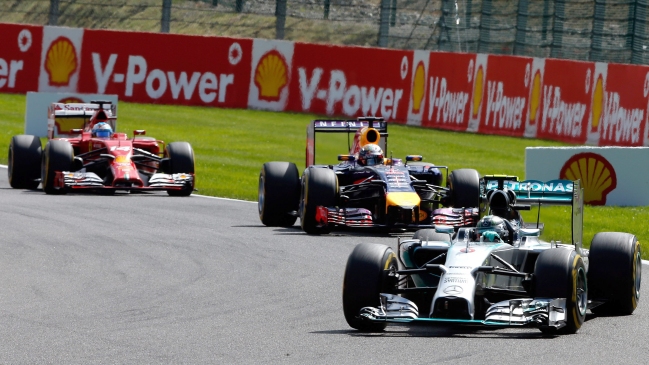 Las clasificaciones de la Fórmula 1 tras el Gran Premio de Bélgica