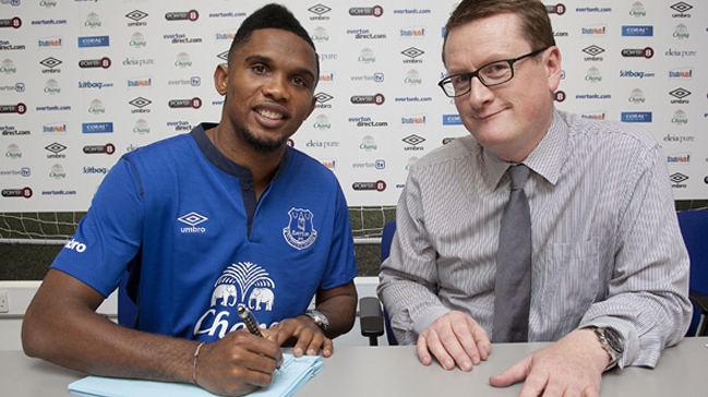 Eto'o agradeció a Mourinho por llevarlo a la Premier League