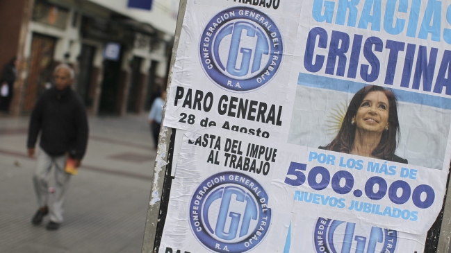 Huelga general golpea el transporte pero no logra paralizar Argentina