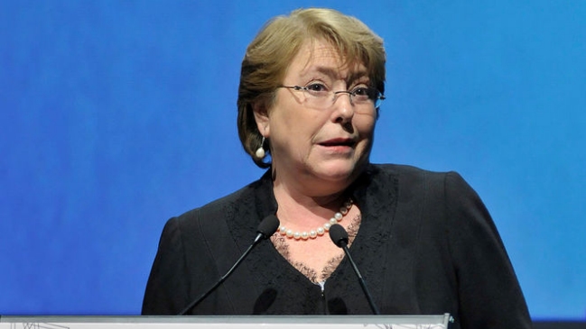 Bachelet se desmarcó del 