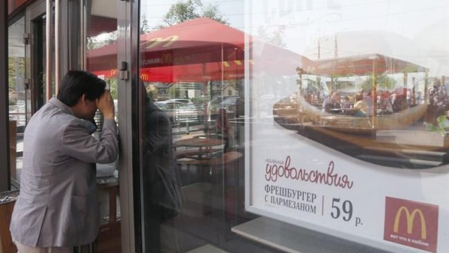 McDonald's cierra una docena de restaurantes en Rusia por mala higiene