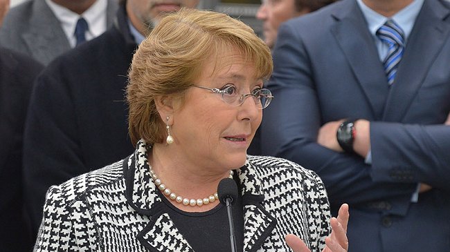 Bachelet destacó cifras de empleo 