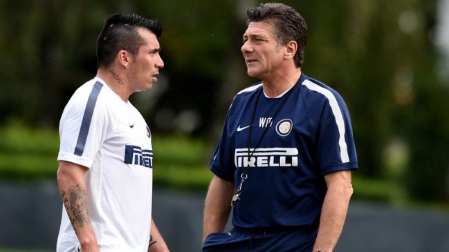 Entrenador de Inter de Milán: Me sorprendió gratamente Gary Medel