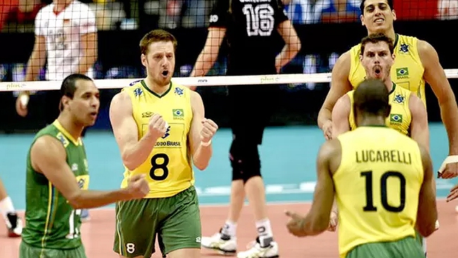 Brasil conquistó clara victoria sobre Alemania en el Mundial de Voleibol