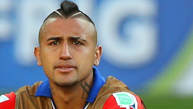Arturo Vidal será liberado de la selección chilena tras partido ante México