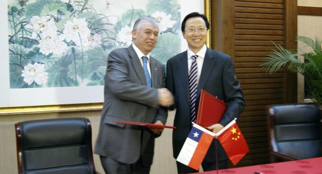 China será el principal destino de los alimentos de Chile en 10 años