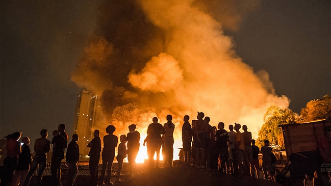Incendio en favela de Sao Paulo dejó 2.500 damnificados