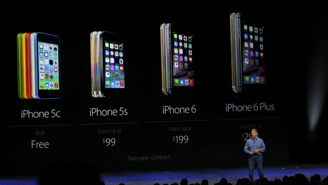 Apple presentó iPhone 6 y Apple Watch