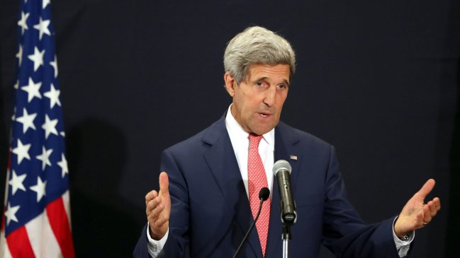 Kerry reiteró que EE.UU. está 