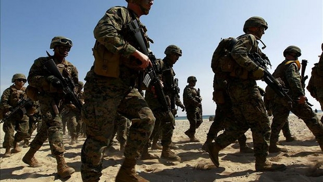 Empezaron en Ucrania maniobras militares conjuntas con EE.UU. y miembros de OTAN