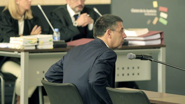 Este lunes se inició el juicio de FC Barcelona en contra del ex presidente Joan Laporta