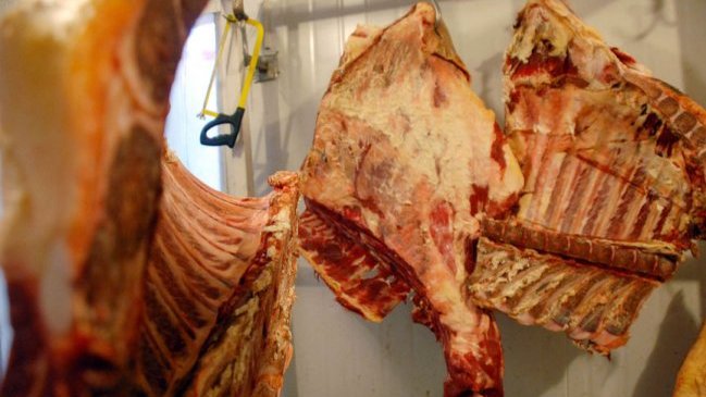 Importaciones de carne cayeron un 3 por ciento entre enero y julio de 2014
