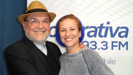 Sigrid Alegría y su padre enseñan lo mejor de la Cueca Brava