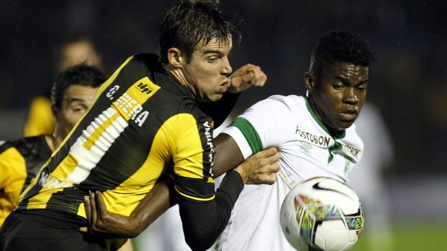Deportivo Cali rescató un empate de oro en Uruguay ante Peñarol por Copa Sudamericana