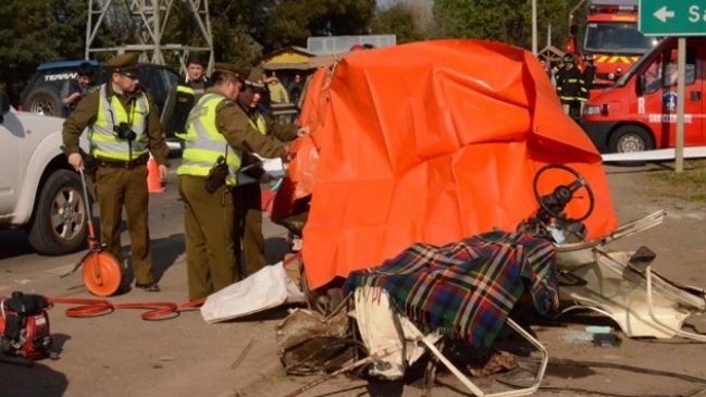 10 personas han muerto en accidentes de tránsito en Fiestas Patrias