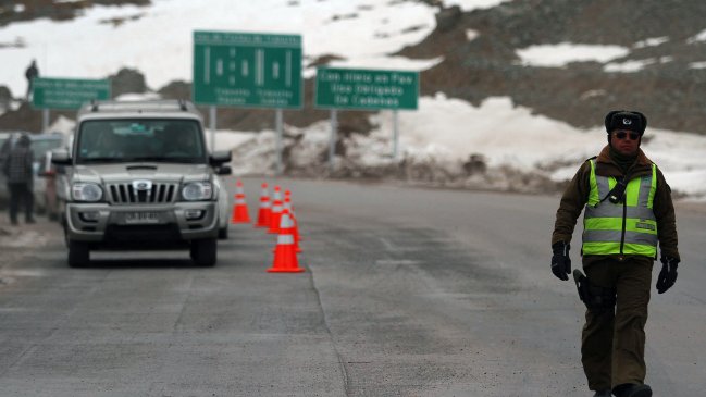 Atención normal en Paso Los Libertadores pese a paro en Argentina
