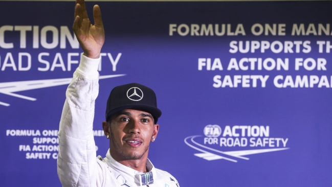 Lewis Hamilton saldrá desde la pole en el Gran Premio de Singapur