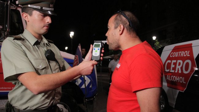 Conductores sorprendidos ebrios descendieron a la mitad desde 2013
