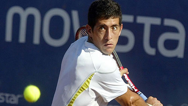 Hans Podlipnik tuvo debut y despedida en el Challenger de Kenitra