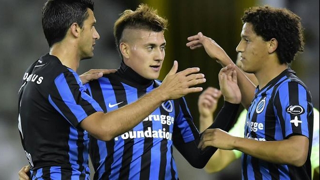 Nicolás Castillo encaminó triunfo que instaló a Brujas en octavos de la Copa de Bélgica