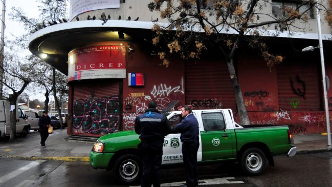 Robo en dependencias de 