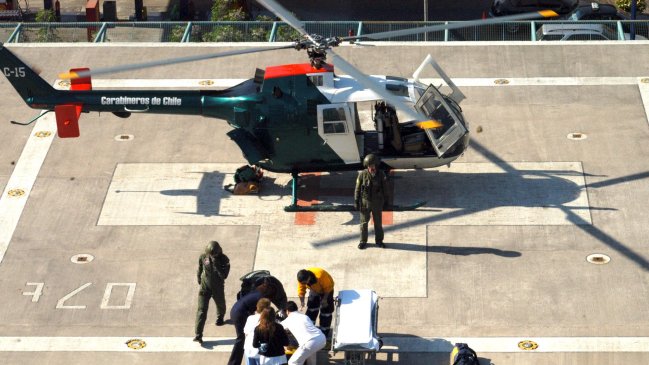 Mujer en estado de ebriedad chocó contra patrulla de Carabineros