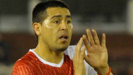 Juan Román Riquelme le dio el triunfo a Argentinos Juniors de Claudio Borghi