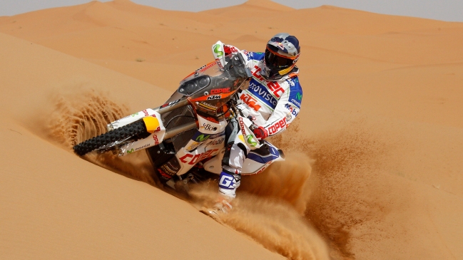 Francisco López acabó en el séptimo puesto la primera etapa del Rally de Marruecos