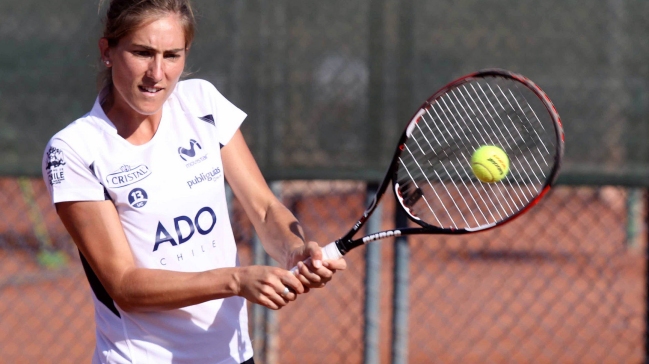 Koch y Seguel tuvieron leves alzas en la WTA