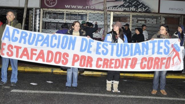 Deudores del Crédito Corfo firmaron protocolo de acuerdo con el Gobierno