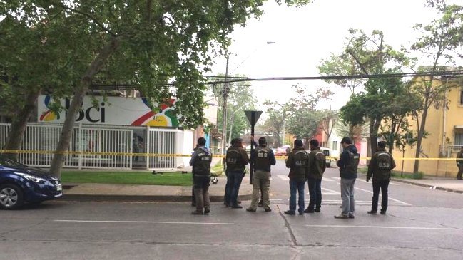 Carabinero resultó herido en balacera en Santiago